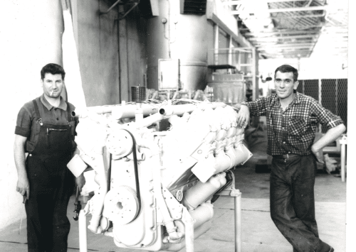 Baudouin-First Diesel-powered Engine