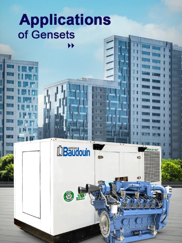 Versatile Gensets by Baudouin India | Explore Applications