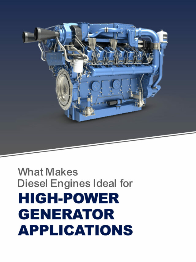 What Makes Diesel Engines Ideal for High-Power Generator Applications